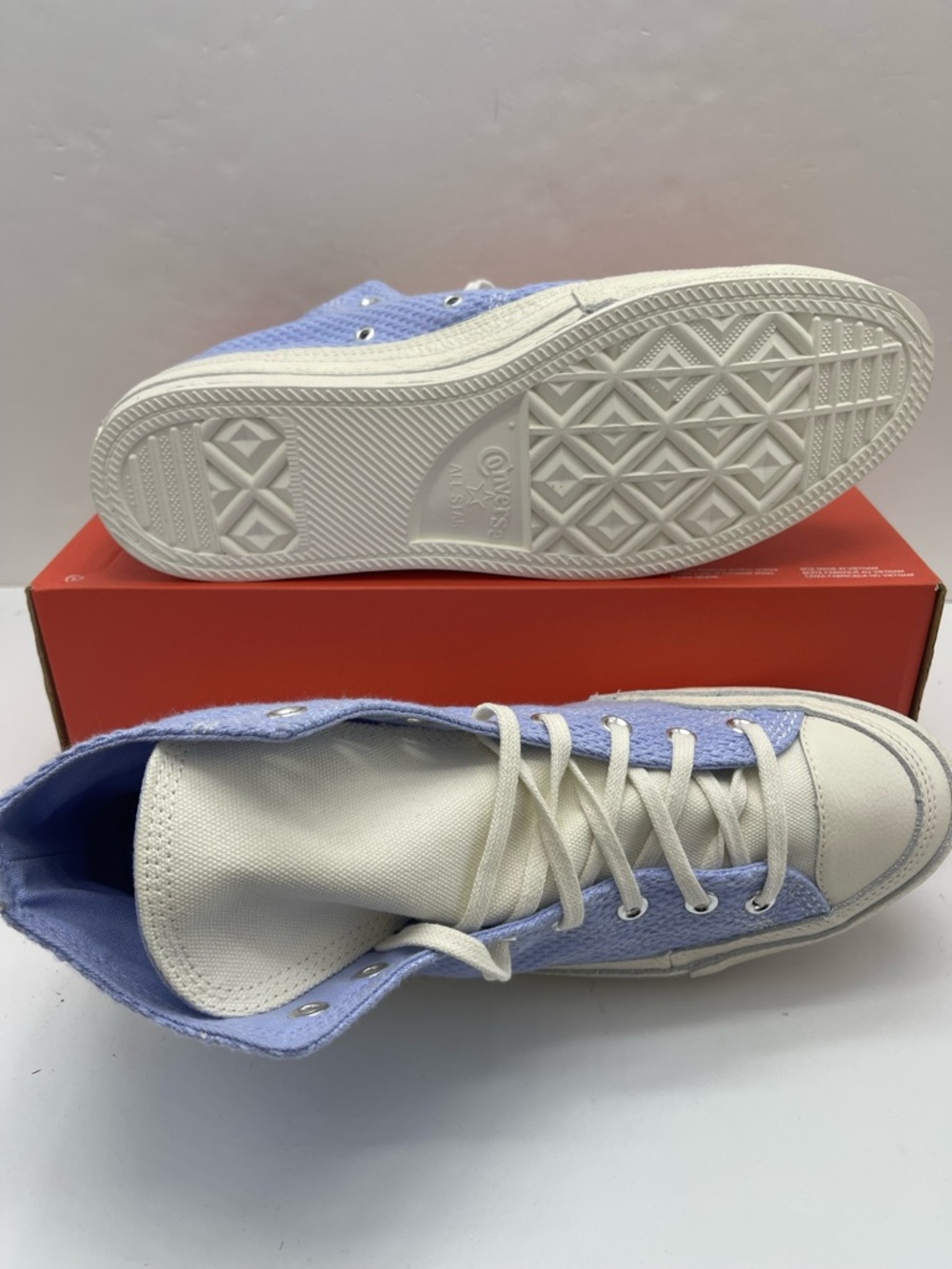 Converse Men’s Chuck 70 Hi Mystic Sky Egret A04621C High Top Sneakers Premium - Picture 3 of 16